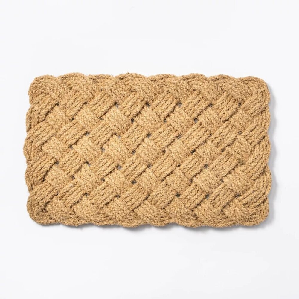 Studio McGee Lovers Knot Door Mat Neutral 18x30‎ - Threshold